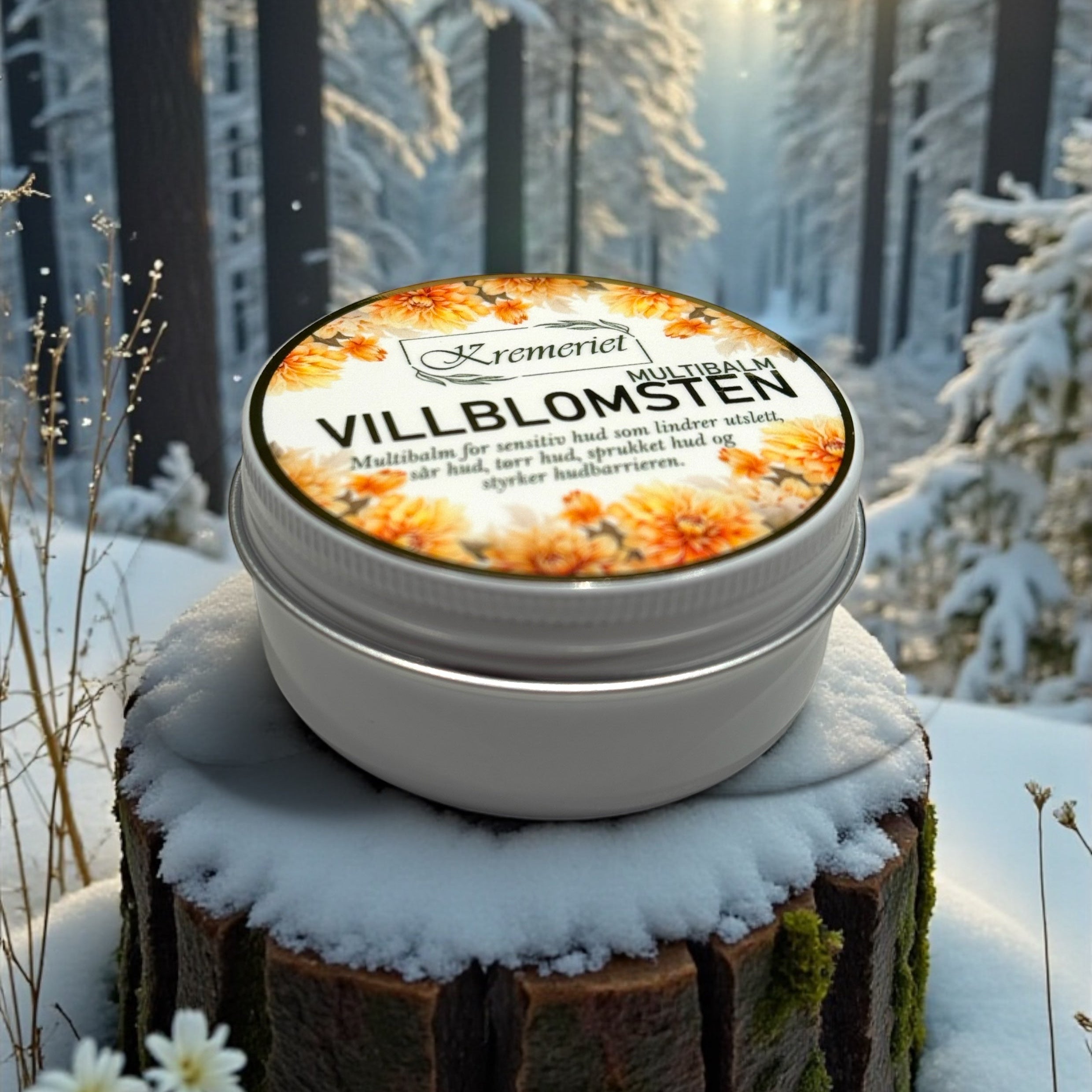 Villblomsten - Ansiktsbalm for tørr hud