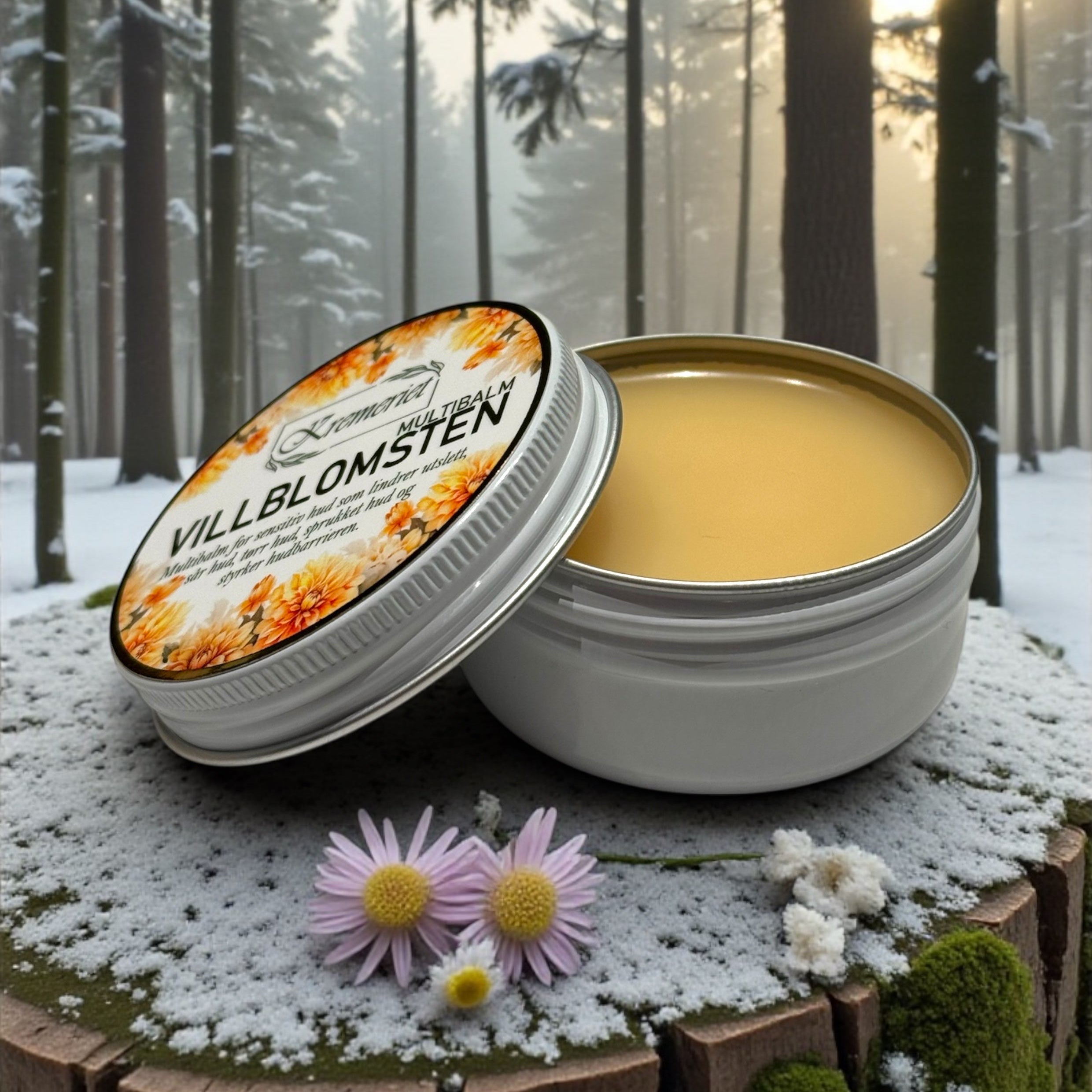 Villblomsten - Ansiktsbalm for tørr hud