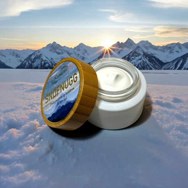Snøfnugg kuldekrem og fuktighetskrem