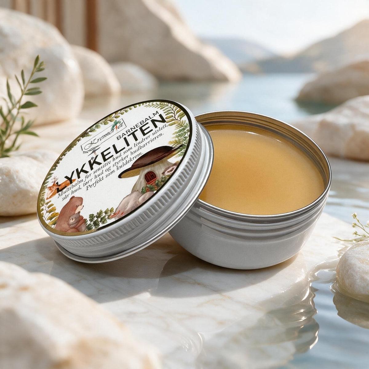 Lykkeliten babybalm for kropp og ansikt